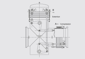 STRAIGHT PRESSURE BALANCED TYPE BELLOWS (T-TYPE) BT