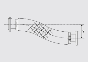 テクノフレックス:フレキシブルジョイント F110 型式:F110-100A-400L